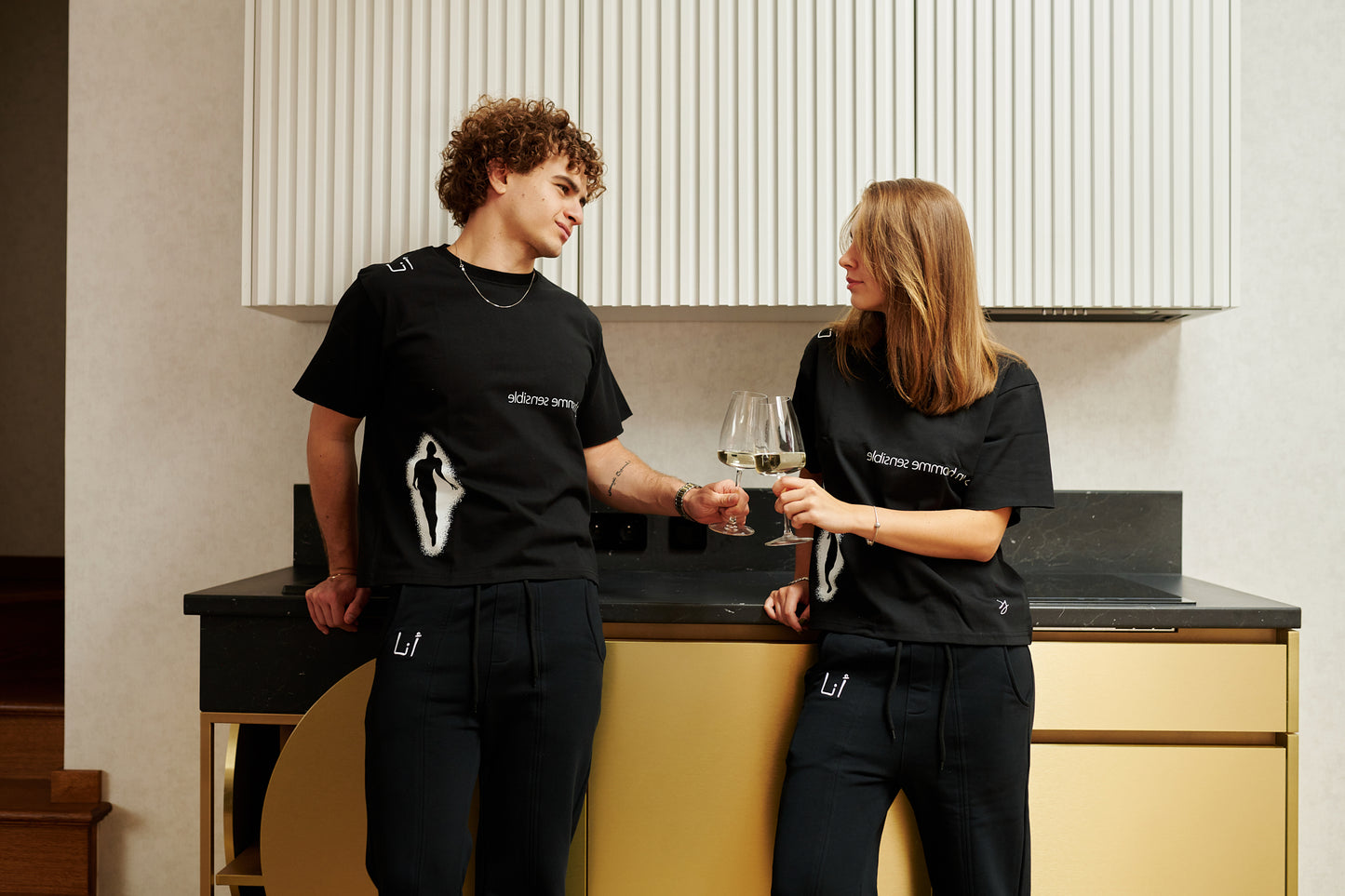 T-shirt un homme black